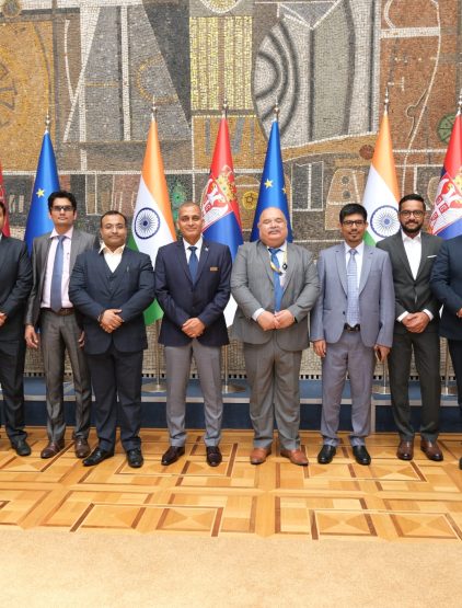 Delegation of India, during the indian president visit for Serbian- indian business forum 2023